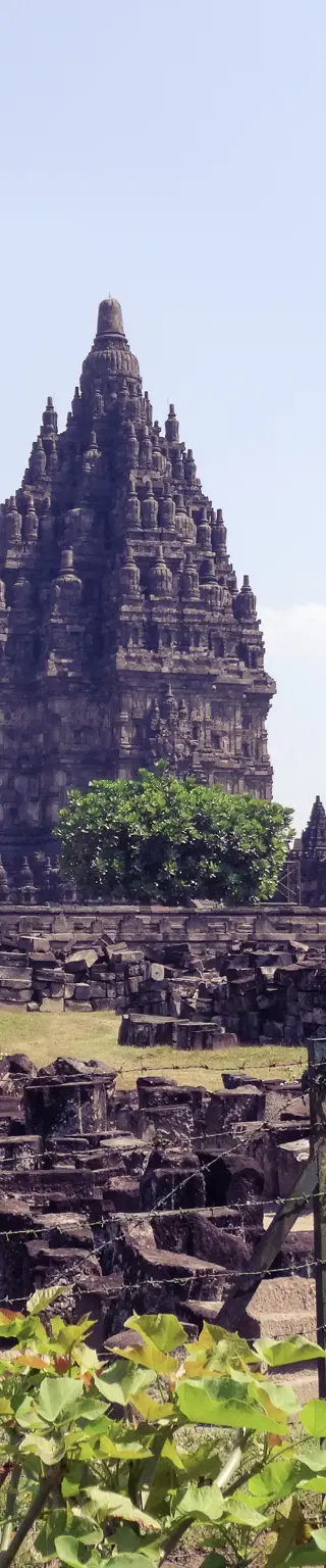 Hindu Tempelkomplex Prambanan in Yogyakarta